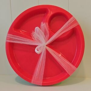 Reuseable Meal Plates Divided Set Of 8 Entertaining Thanksgiving